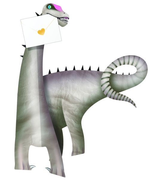 [SD-DI195] 3D Card-Dinosaur-Dippy