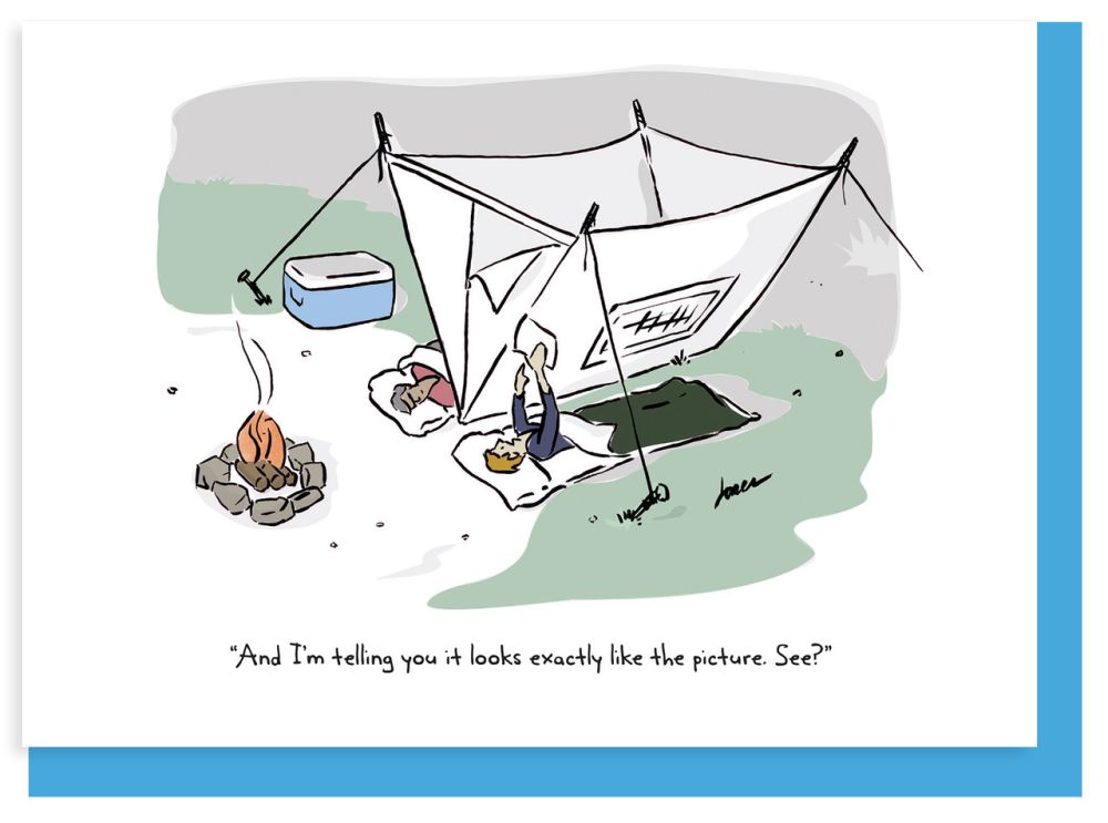 [NY-C-B055] Card-Exactly Like The Picture