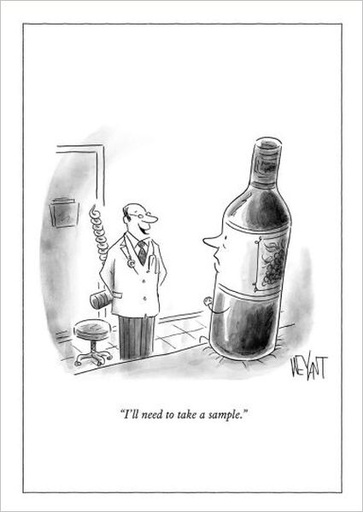 [NY-C-A429] Card-Wine Sample
