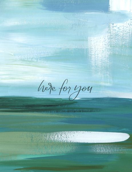 [OC-C-283596] Card-Waterscape Here For You