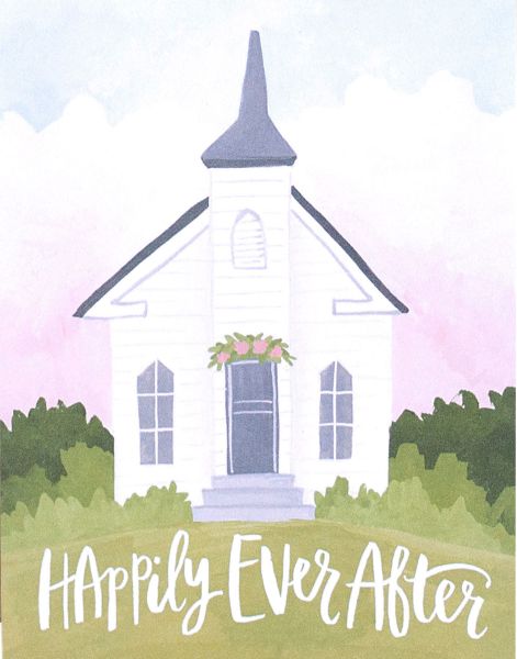 [OC-C-200536] Card-Wedding Chapel