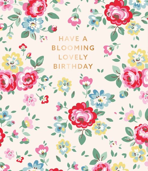 [CK-CL-7953] Cath Kidston Card-Blooming Lovely Birthday