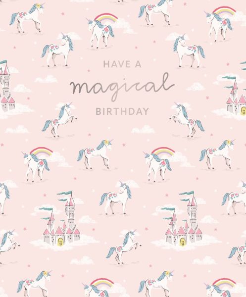 [CK-CL-8908] Card-Magical Unicorns Birthday