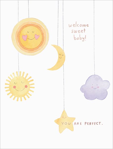 [EF-C-BA0520] Foil Card-Baby Mobile