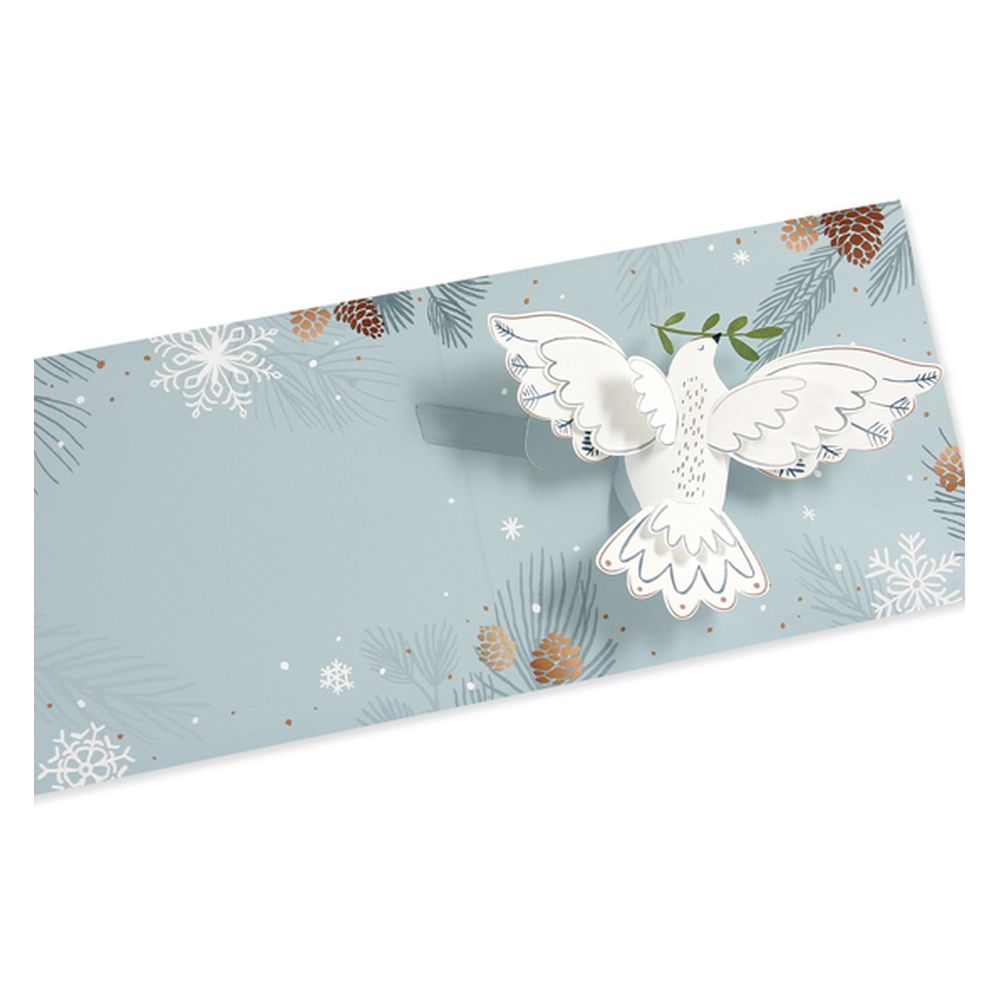 [UP-XC-APB-116] 3D Pop-up Card-Peace Dove