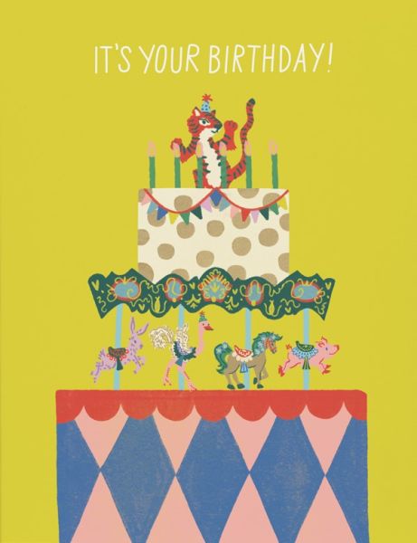 [RC-C-LAR2779] Foil Card-Cake Carousel