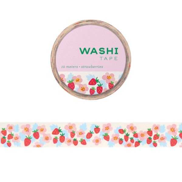 [GO-SS-WT100] Washi Tape-Strawberries