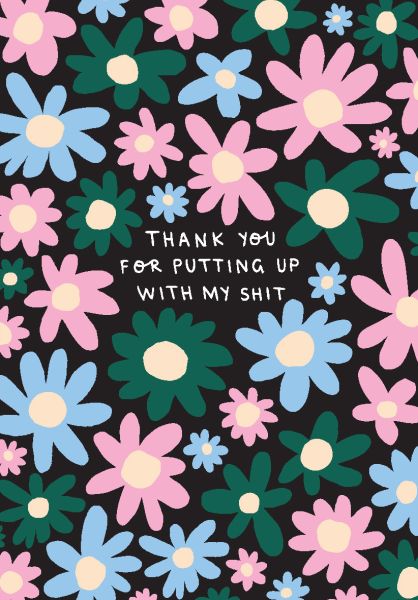 [BB-C-0230] Card-Putting Up With My Sh*t