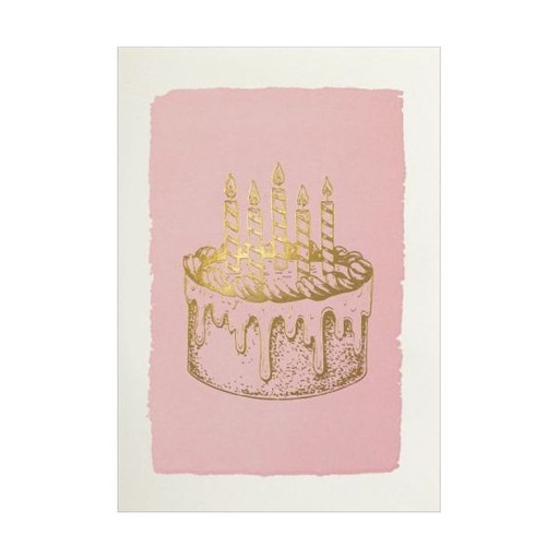 [AV-MC-AP351] Mini Card-Birthday Cake
