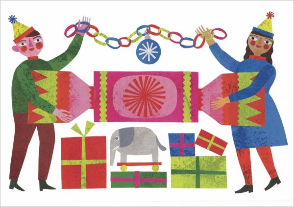 [CD-XCP-38-4] Card Pack of 6-The Christmas Cracker