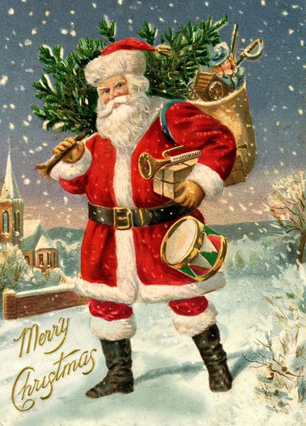 [NL-XC-C004] Card-Santa Brings A Drum