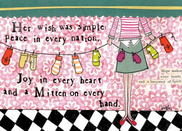 [CG-XC-PT025] Card-Simple Wish