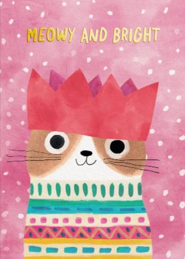 [OD-XC-ARZ12898] Foil Card-Crown Kitty