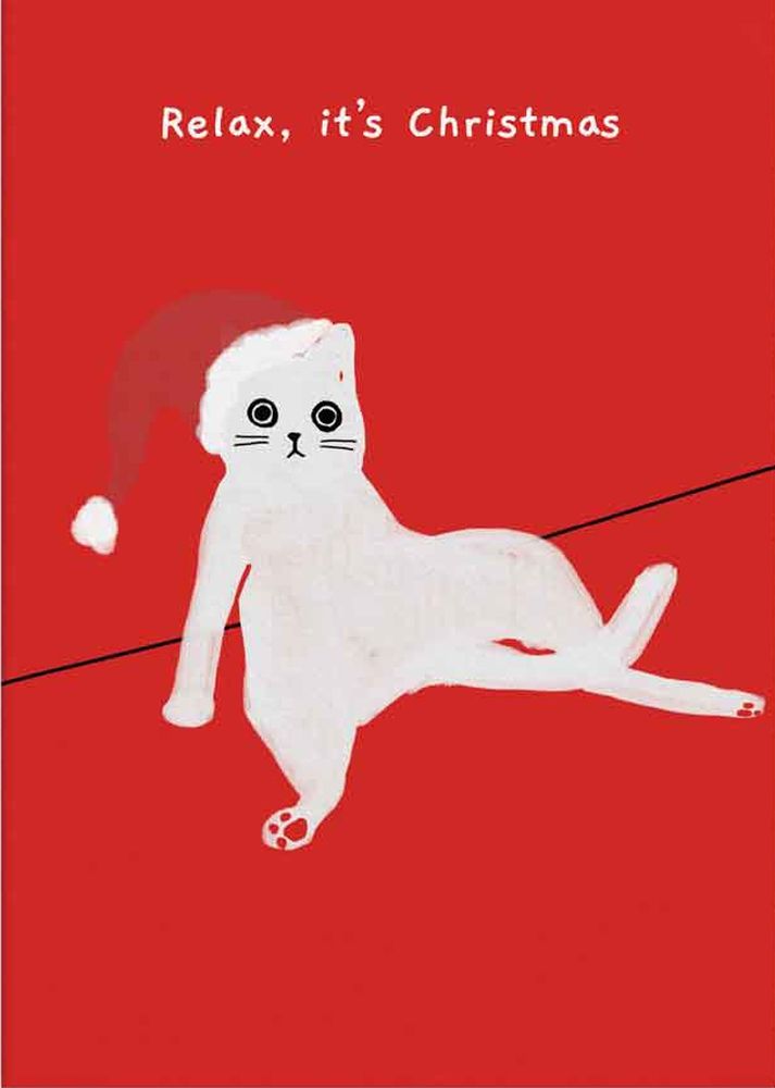 [OD-XC-KTC9658] Card-Relax It's Christmas