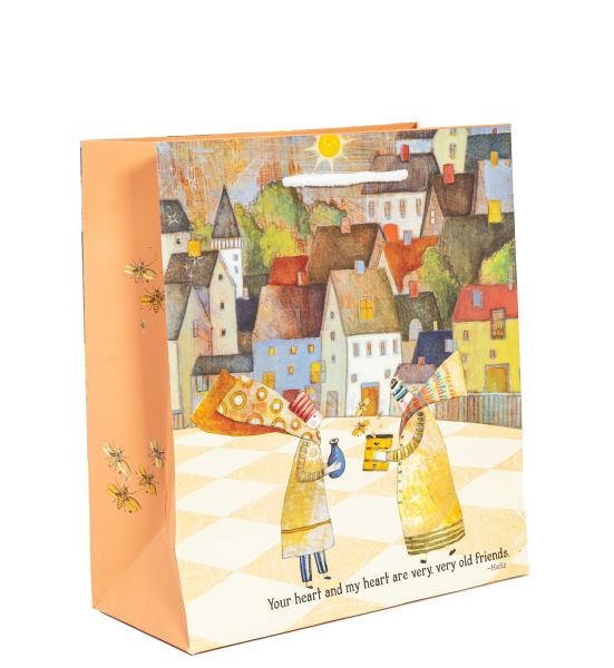 [SB-W-WBM001] Gift Bag Medium-Old Friends
