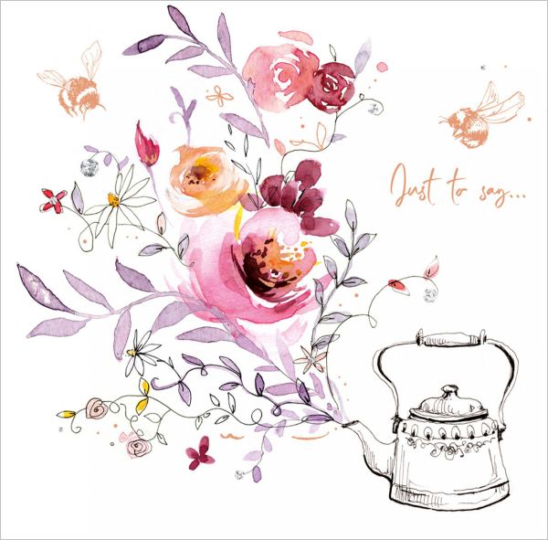 [AM-FL1558] Foil Card-Just To Say