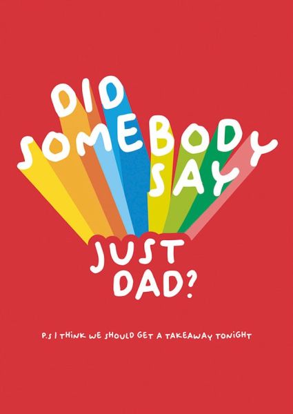 [OD-CFD-PJ8686] Card-Did Somebody Say Just Dad