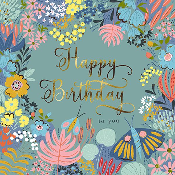 [GB-C-PH0006] Embossed Card-Lovely Day Birthday