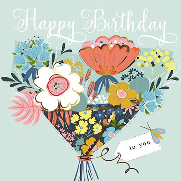 [GB-C-PH0012] Embossed Card-Enjoy Your Day Birthday