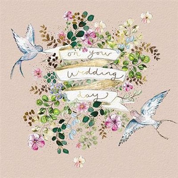 [GB-C-PH0098] Foil Card-On Your Wedding Day