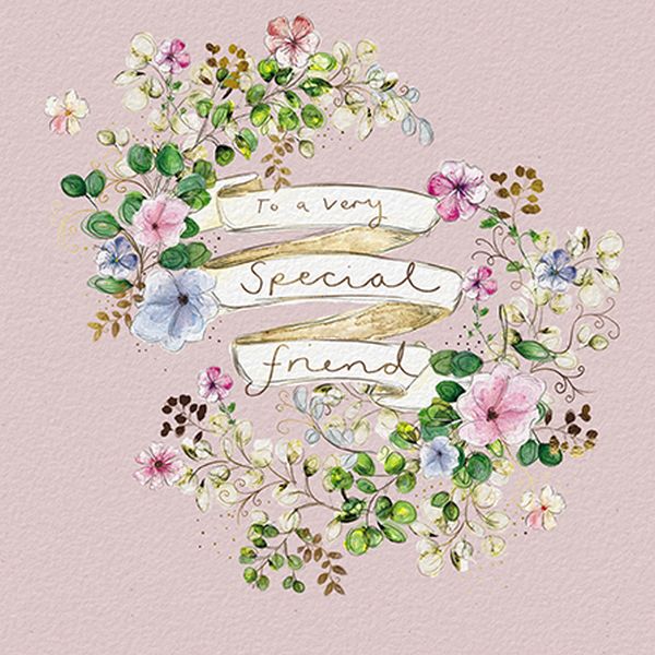 [GB-C-PH0102] Foil Card-Special Friend Birthday