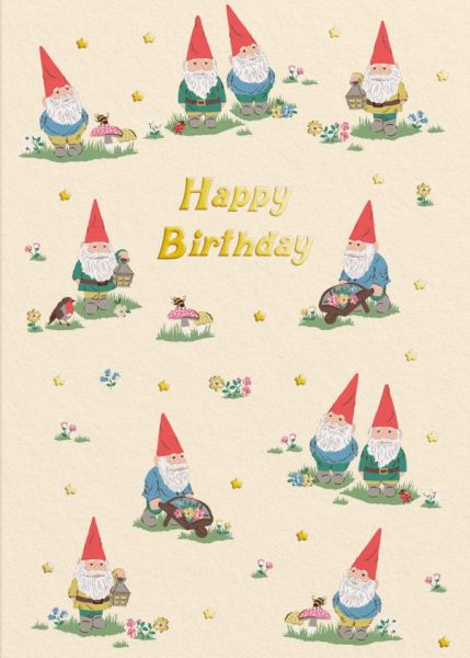 [CK-C-11508] Cath Kidston Card-Birthday Gnomes