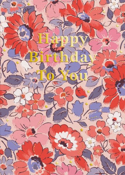 [CK-C-11519] Card-Birthday Archive Ditsy