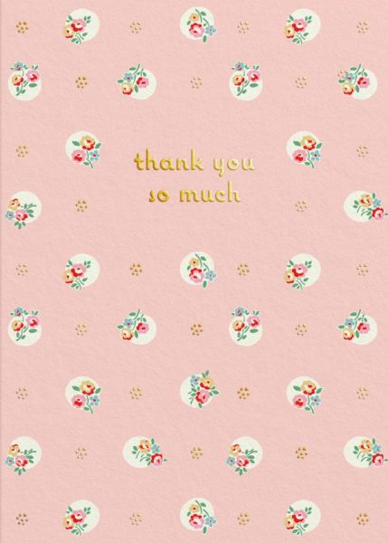 [CK-C-11522] Cath Kidston Card-Thank You Polka Dot 