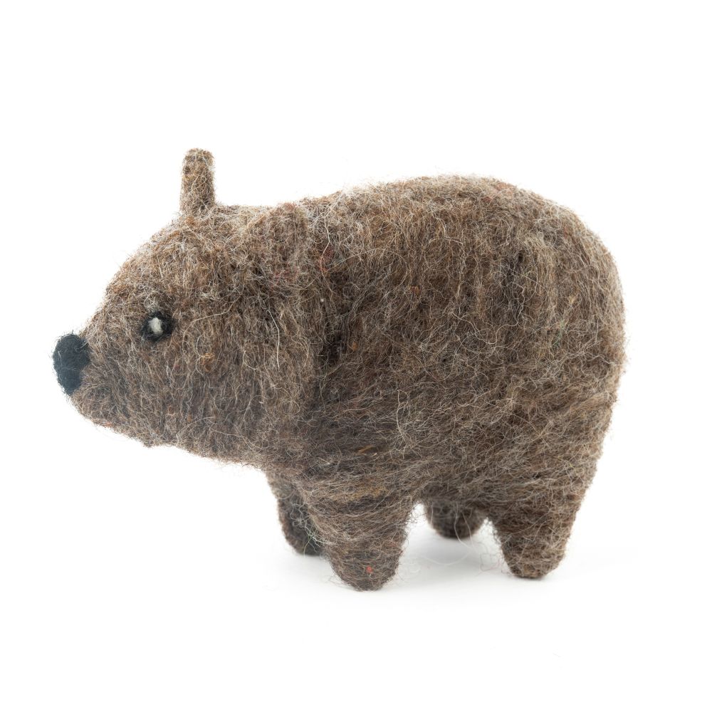 [GI-EC-AA003] Handmade Felt Wombat