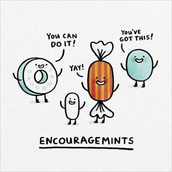 [OD-C-GE11679-SQ] Card-Encouragemints