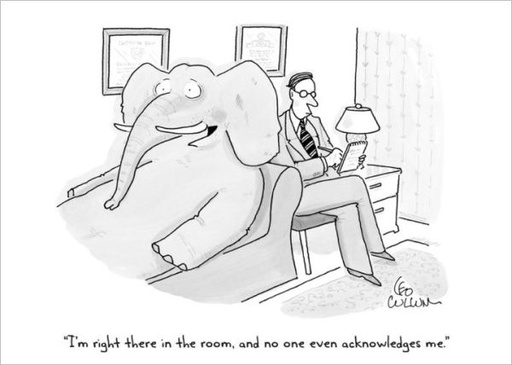 [NY-C-B088] Card-Elephant In The Room