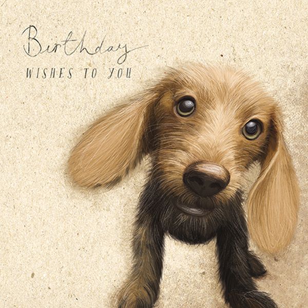 [GB-C-AN0009] Card-Sausage Dog
