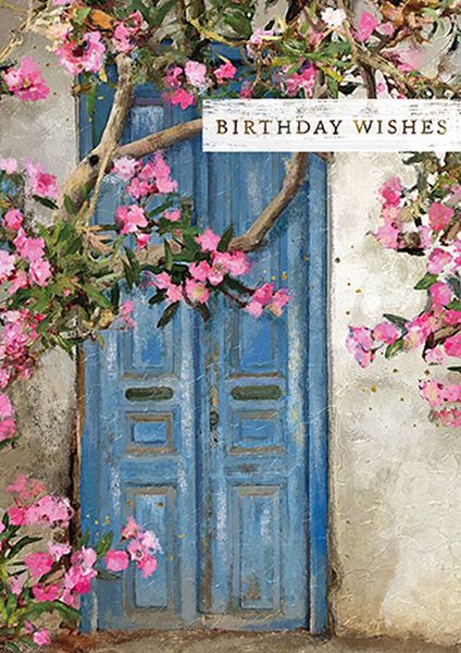 [GB-C-PLA0007] Foil Card-Rustic Doorway