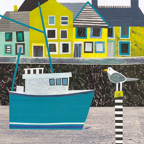 [GB-C-NH0003] Card-Harbour Wall