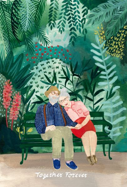 [RD-C-LV031] Card-Together Forever 