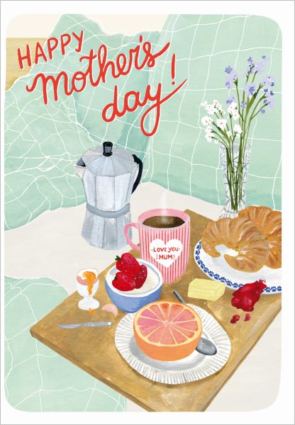 [RD-CMD-057] Card-Mum Breakfast In Bed