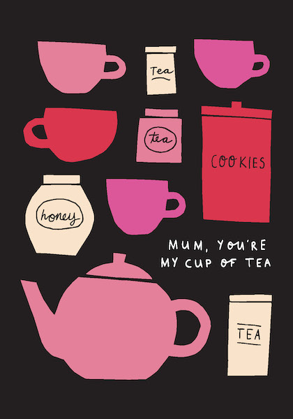 [BB-CMD-0676] Card-Cup Of Tea
