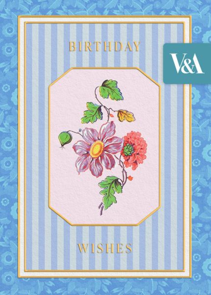 [OD-C-VA12609] Foil Card-Flower On A Vine