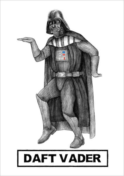 [QG-C-CP426] Card-Daft Vader