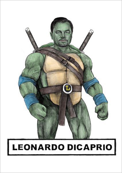 [QG-C-CP434] Card-Leonardo Dicaprio