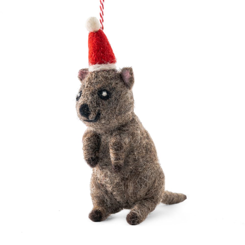 [GI-XD-DAUA011] Decoration-Felt Quokka Queenie