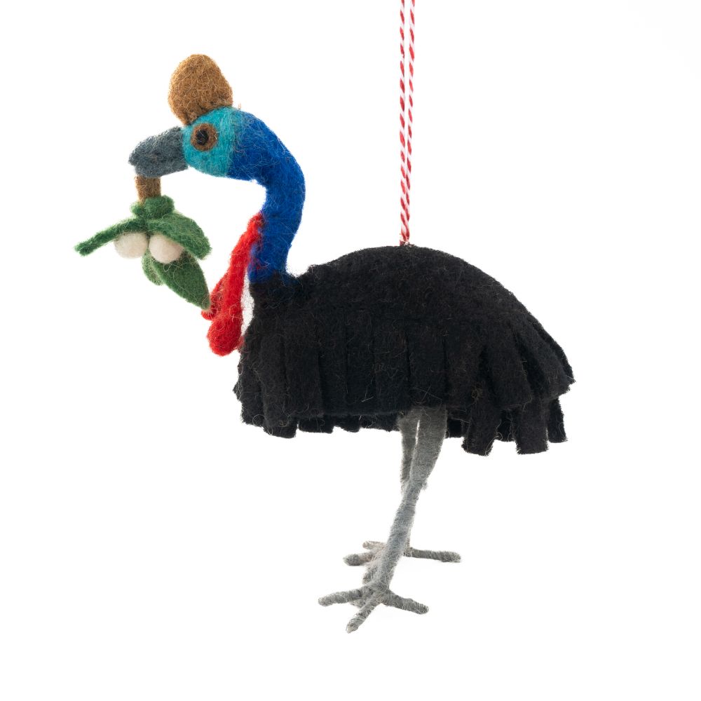[GI-XD-DAUB009] Decoration-Felt Cassowary Clara