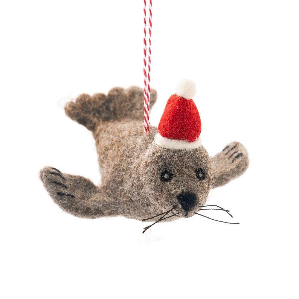 [GI-XD-DAUFS001] Charity Decoration-Felt Fur Seal Seth