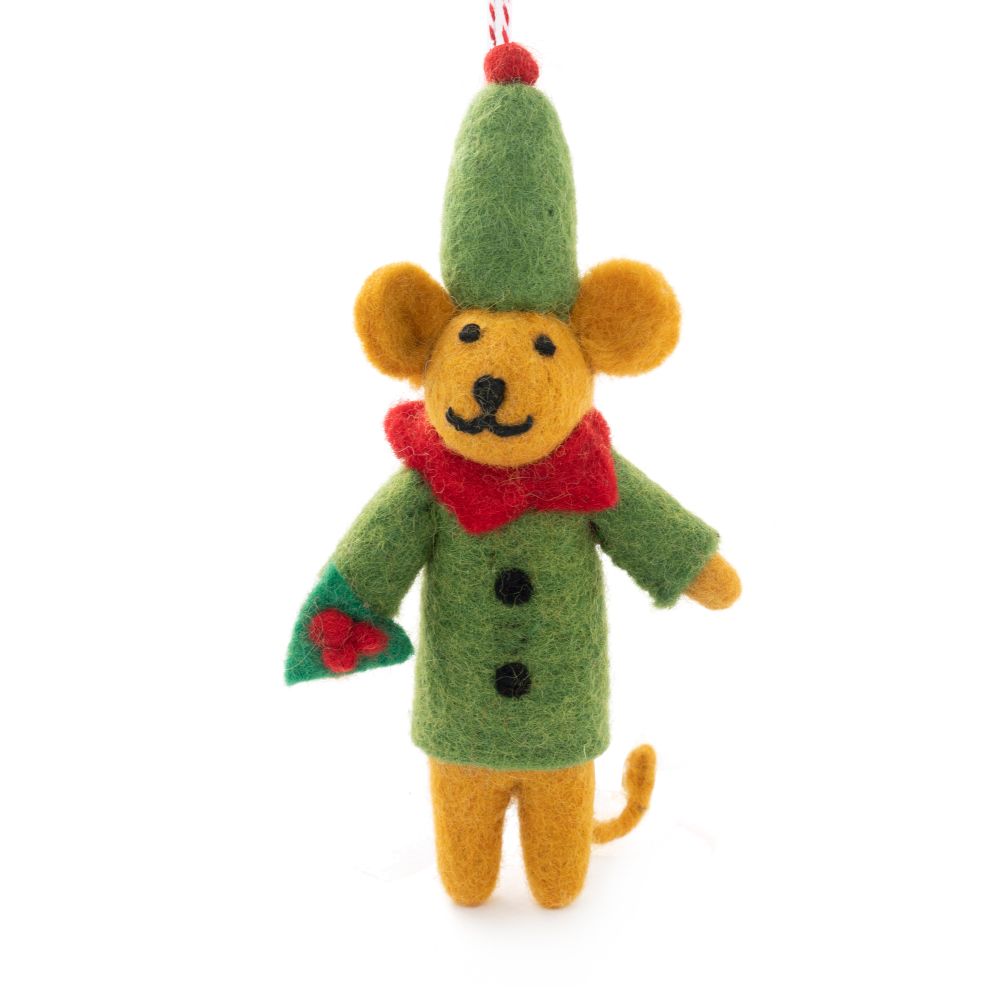 [GI-XD-DMS019] Decoration-Felt Mouse Elf