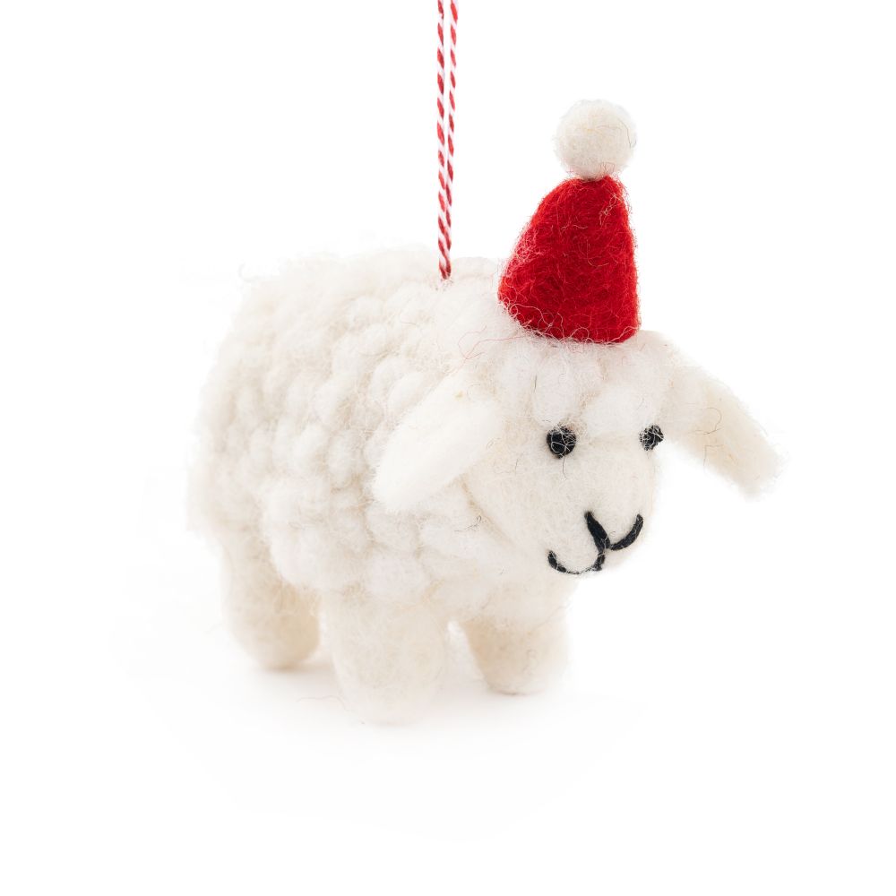 [GI-XD-DSP003] Decoration-Felt Sheep White