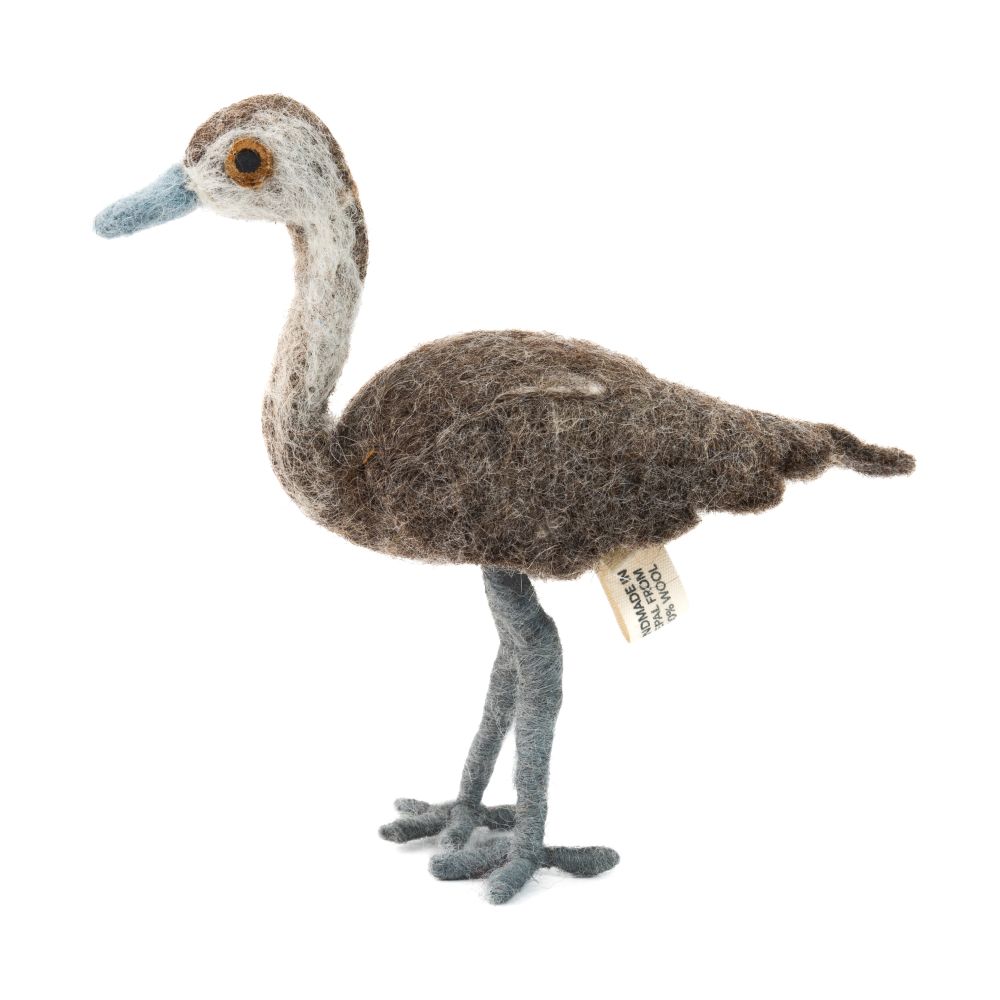 [GI-EC-AB007] Handmade Felt Emu