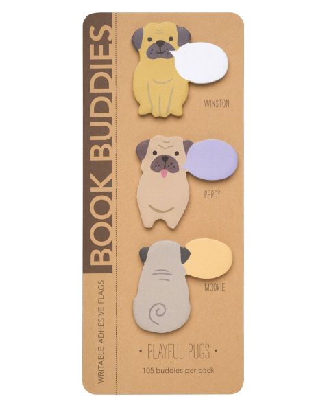 [GO-SS-BB015] Book Buddies-Playful Pugs