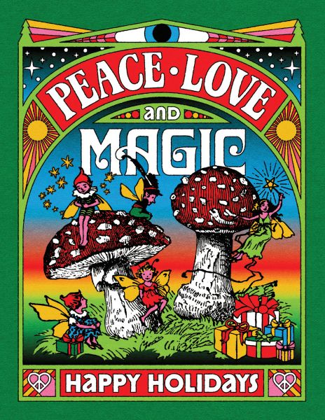 [RC-XC-AMC3145] Card-Peace Love Magic