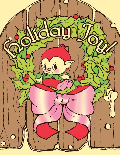 [RC-XC-BAY3140] Card-Holiday Joy