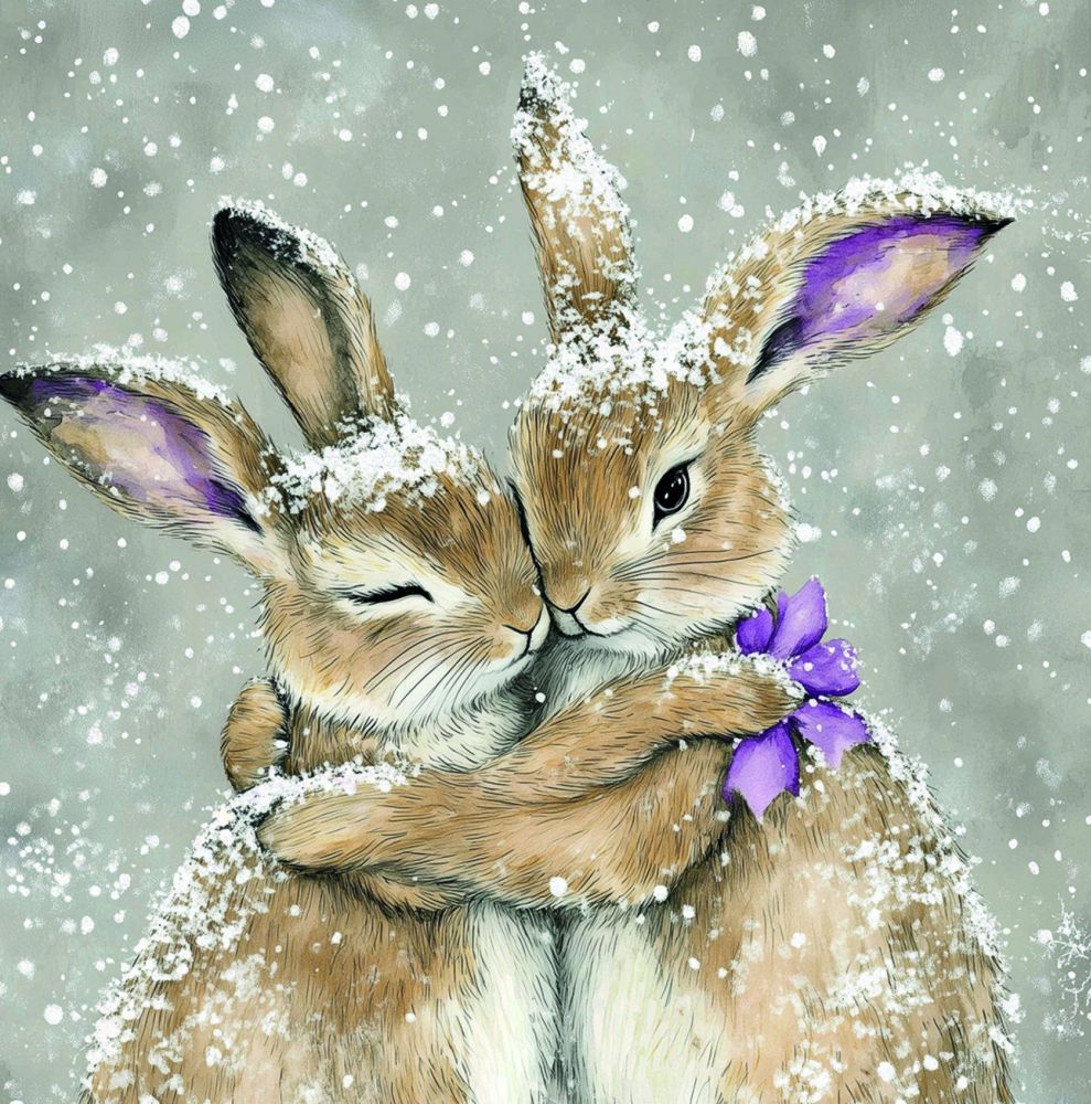 [AM-XCP-0148] Card Pack of 6-Warm Hugs